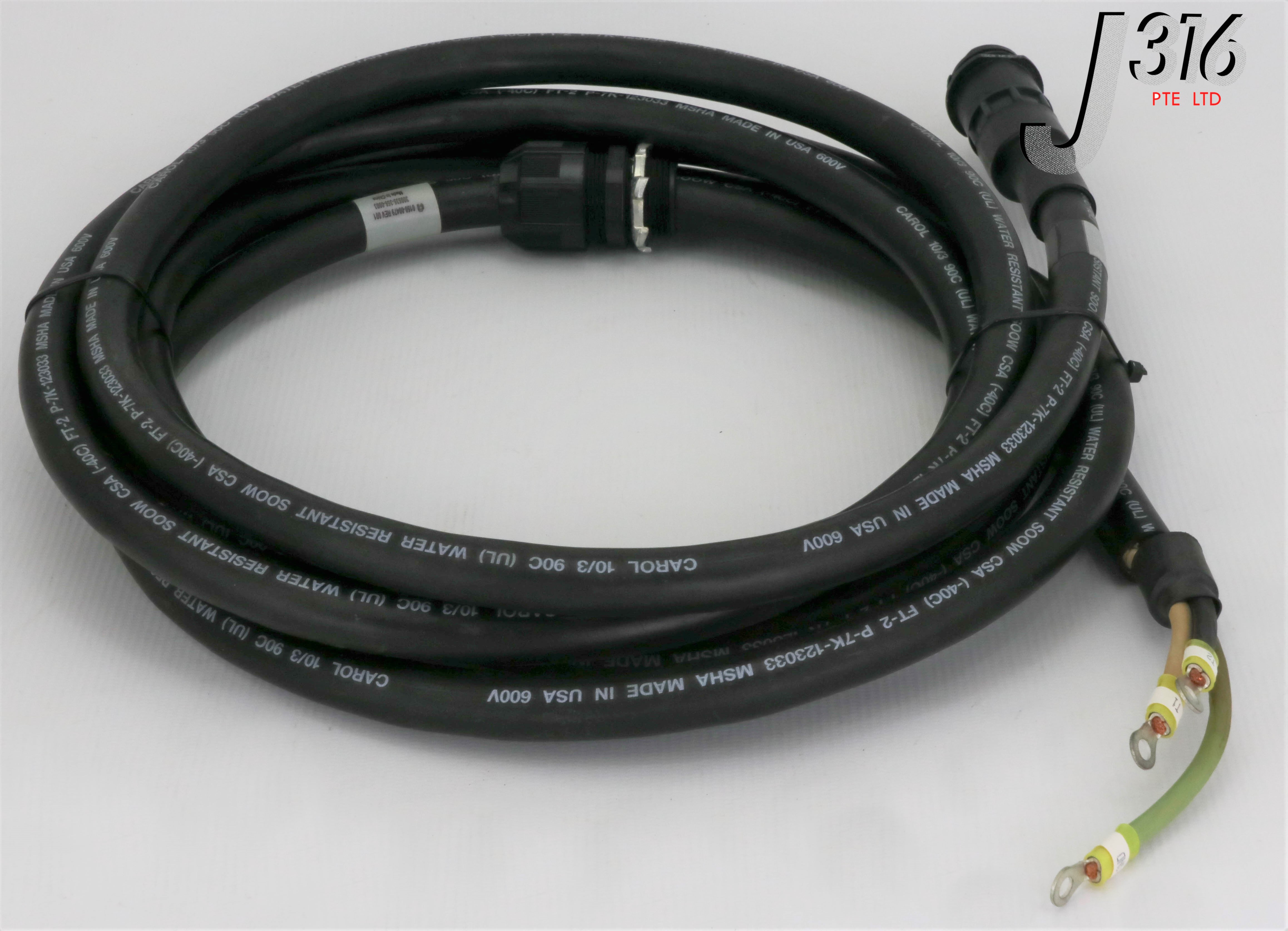 ❷、❸ 13662 APPLIED MATERIALS CABLE ASSY LIFT HEATER CHAMBERS B/C SACV